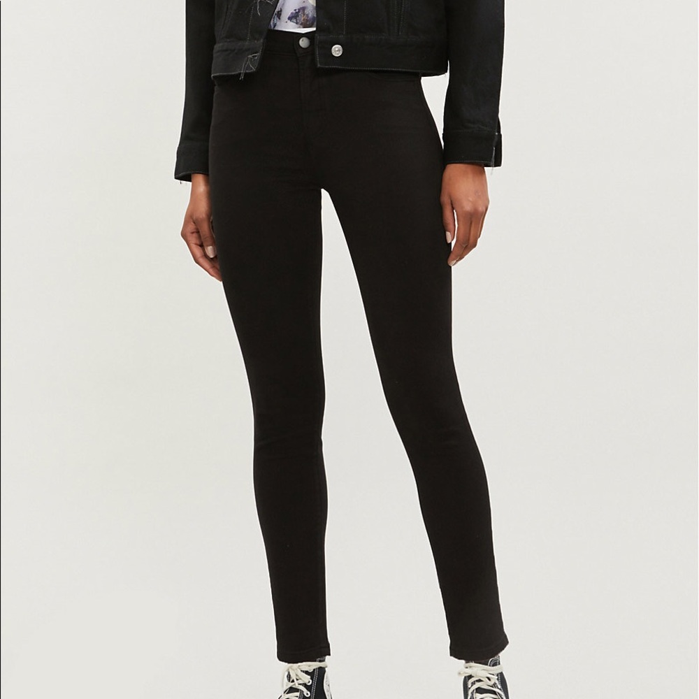 J Brand Alana High Rise Cropped Jeans